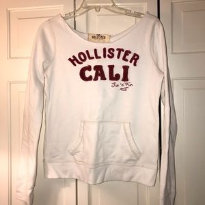 Hollister Top Sweatshirt Large